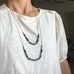 Madewell long beaded necklace